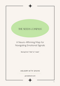 The Needs Compass: A Map for Navigating Emotional Signals