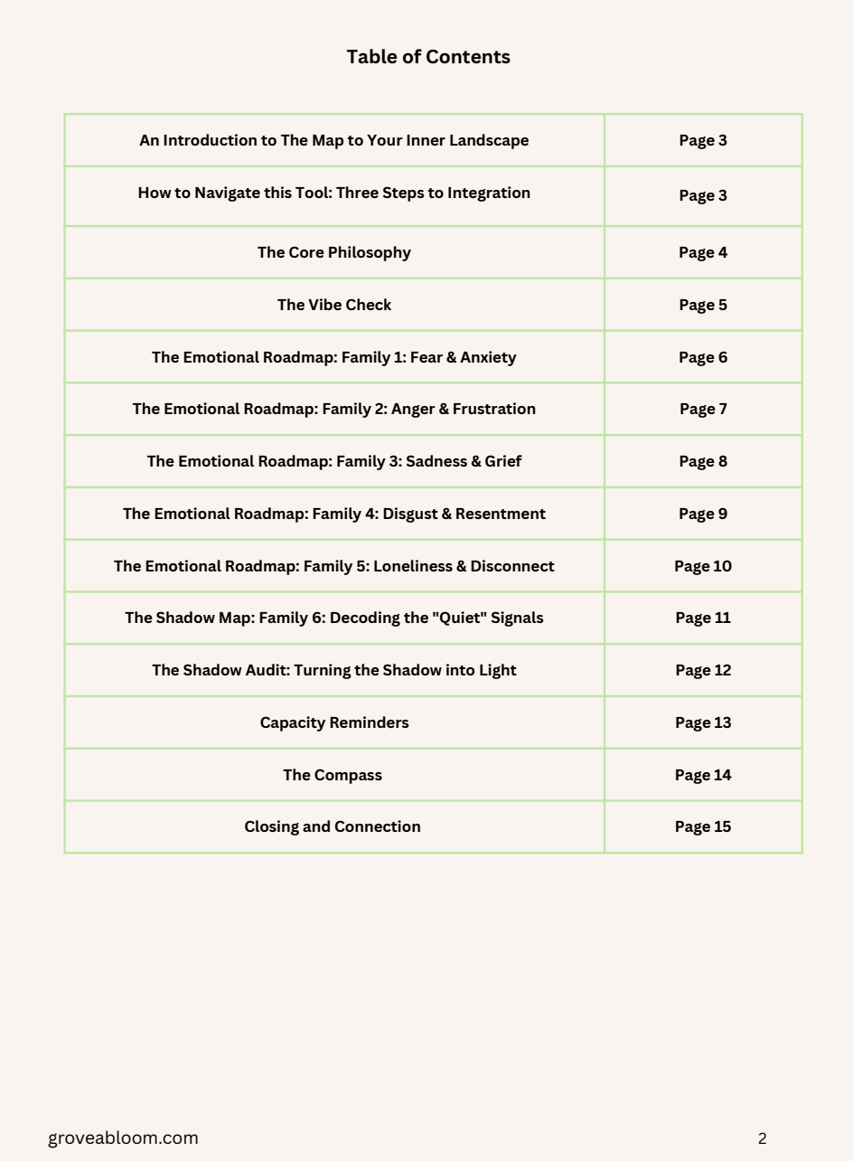 The Needs Compass: A Map for Navigating Emotional Signals